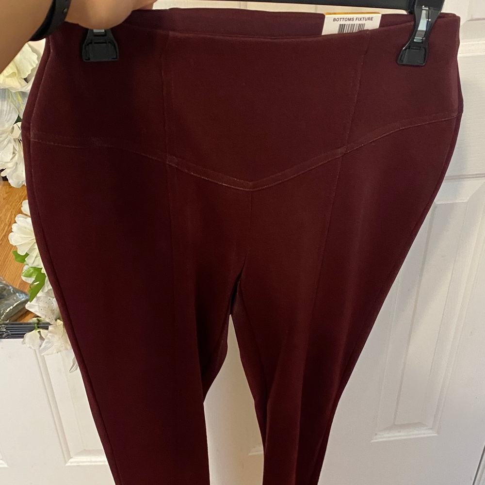 INC International Concepts Deep Red Leggings